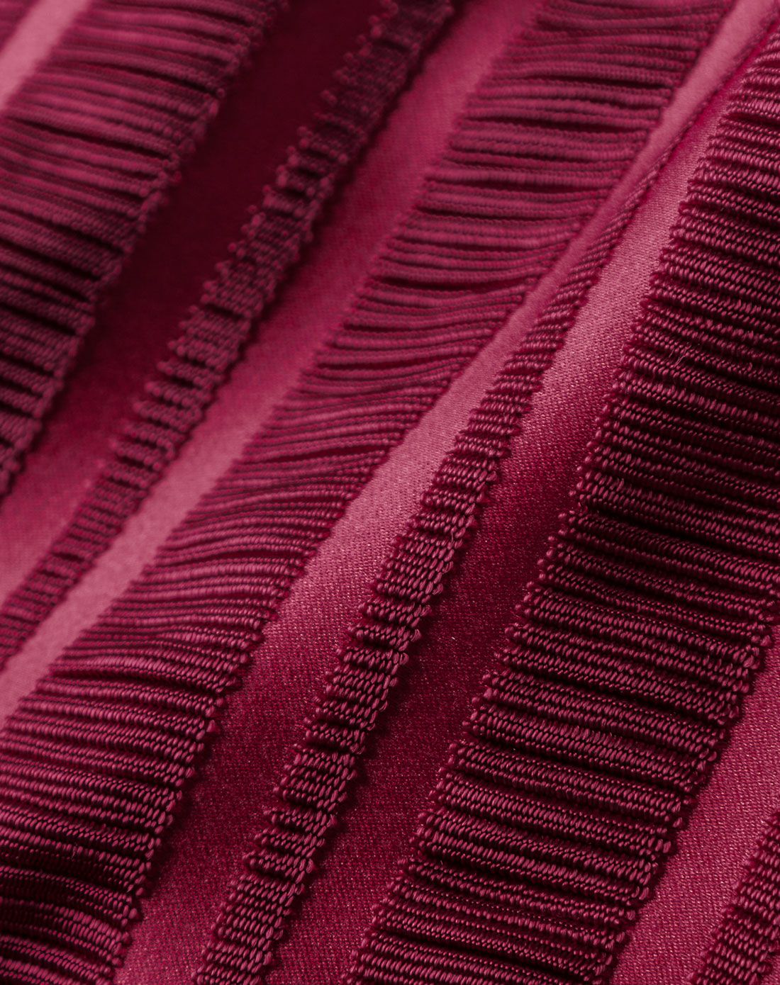 zimmur scarthin红色条纹修身显瘦九分袖连衣裙sd95234317_唯品会