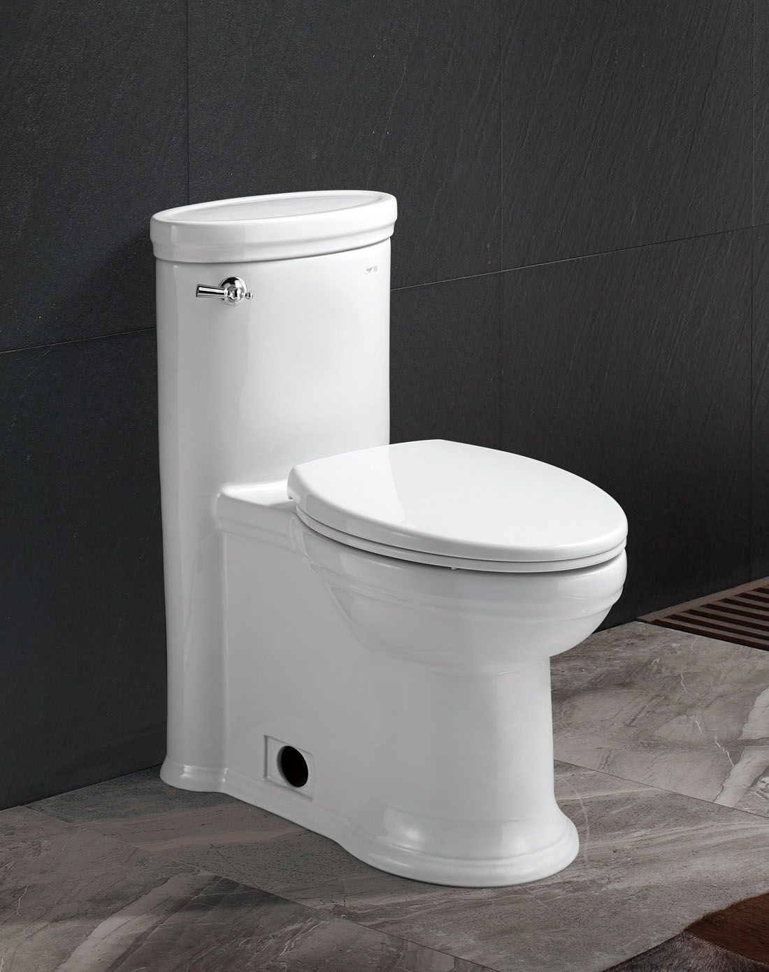 豪华抗菌纳米易洁釉面强力增压不堵马桶