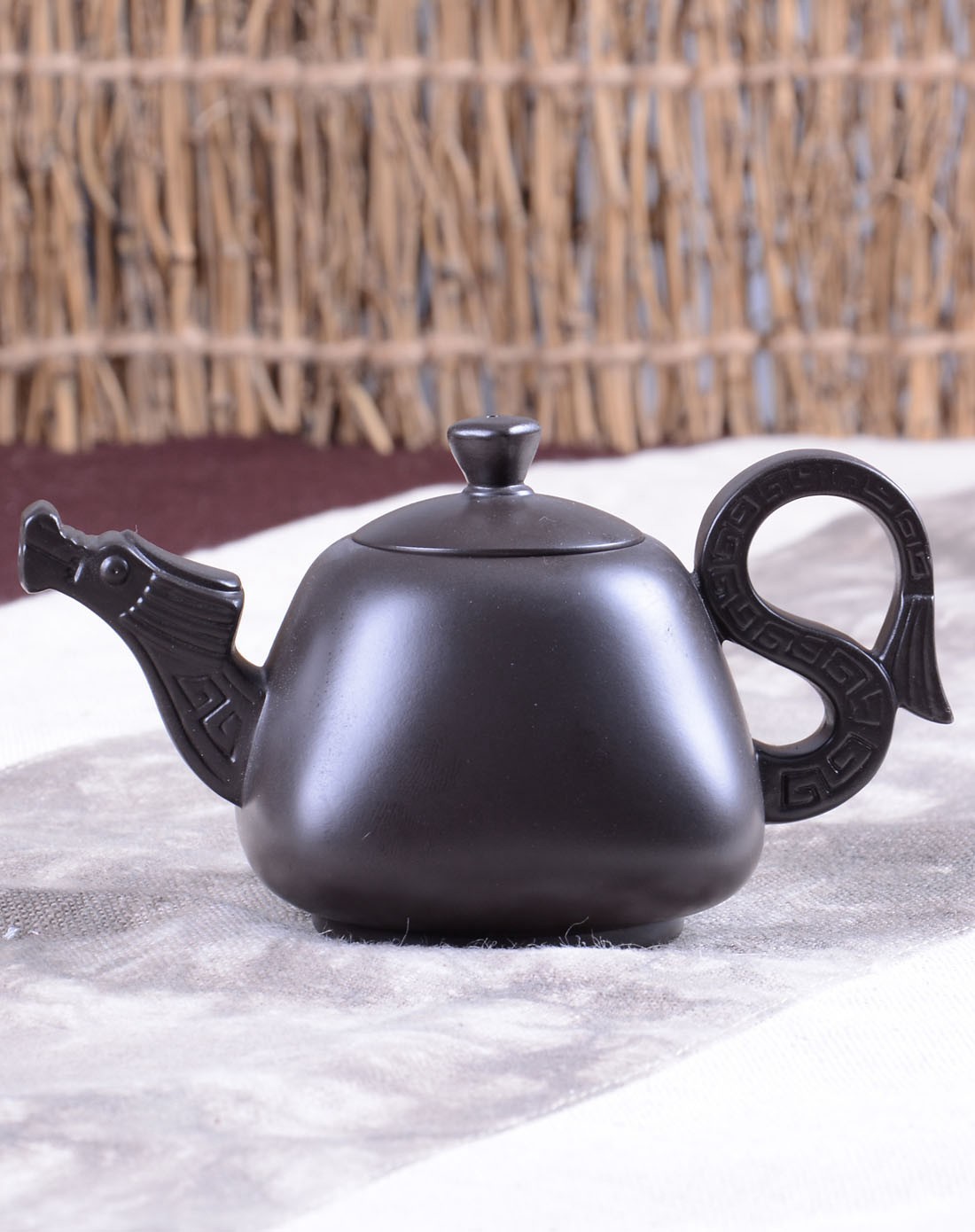 龙德堂腾龙8件 紫砂功夫茶具