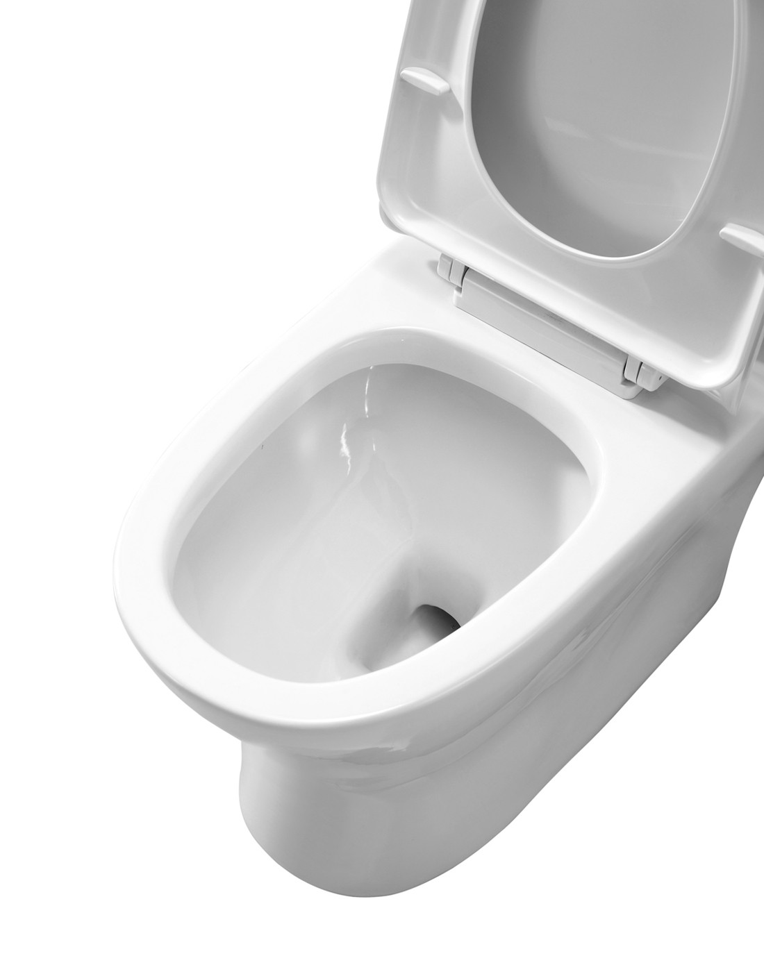 喷射虹吸连体缓落节水型马桶 角阀