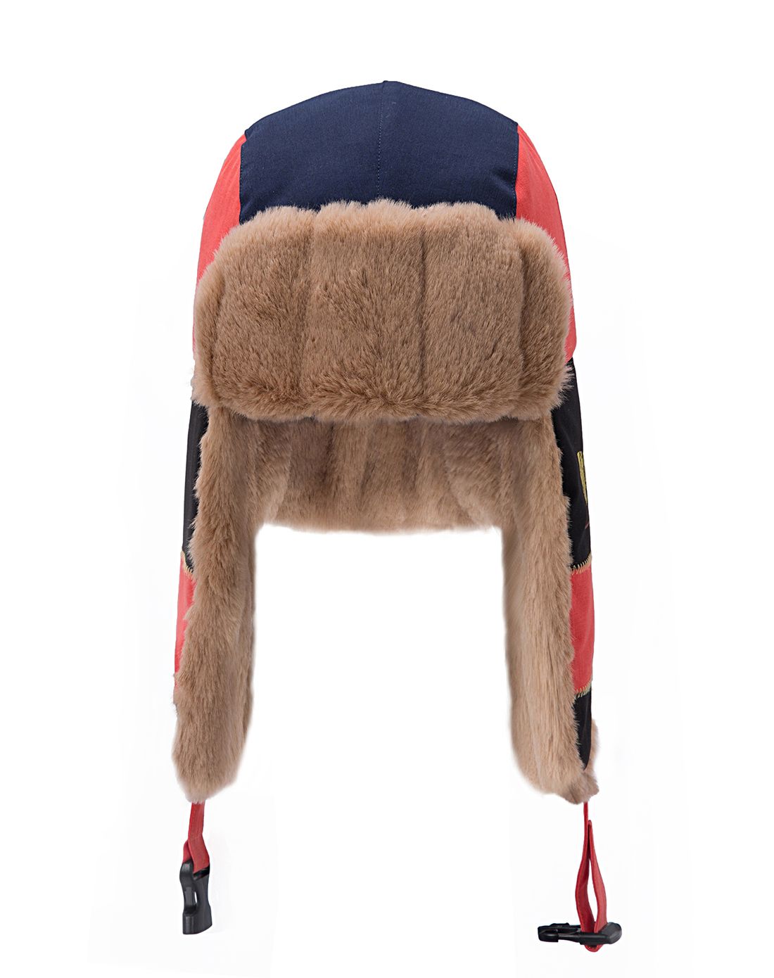 双耳防风保暖 女款深蓝雪帽