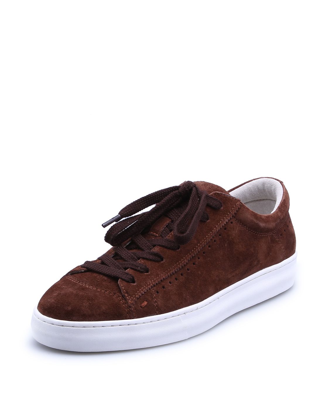 马克华菲深棕色休闲板鞋