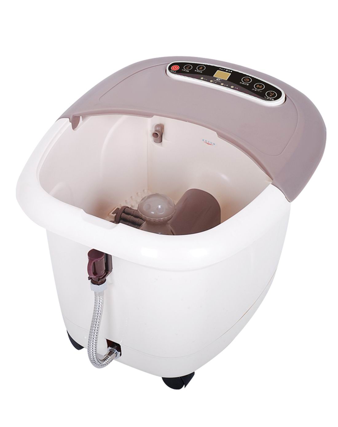 自动按摩八滚轮深桶多功能足浴盆