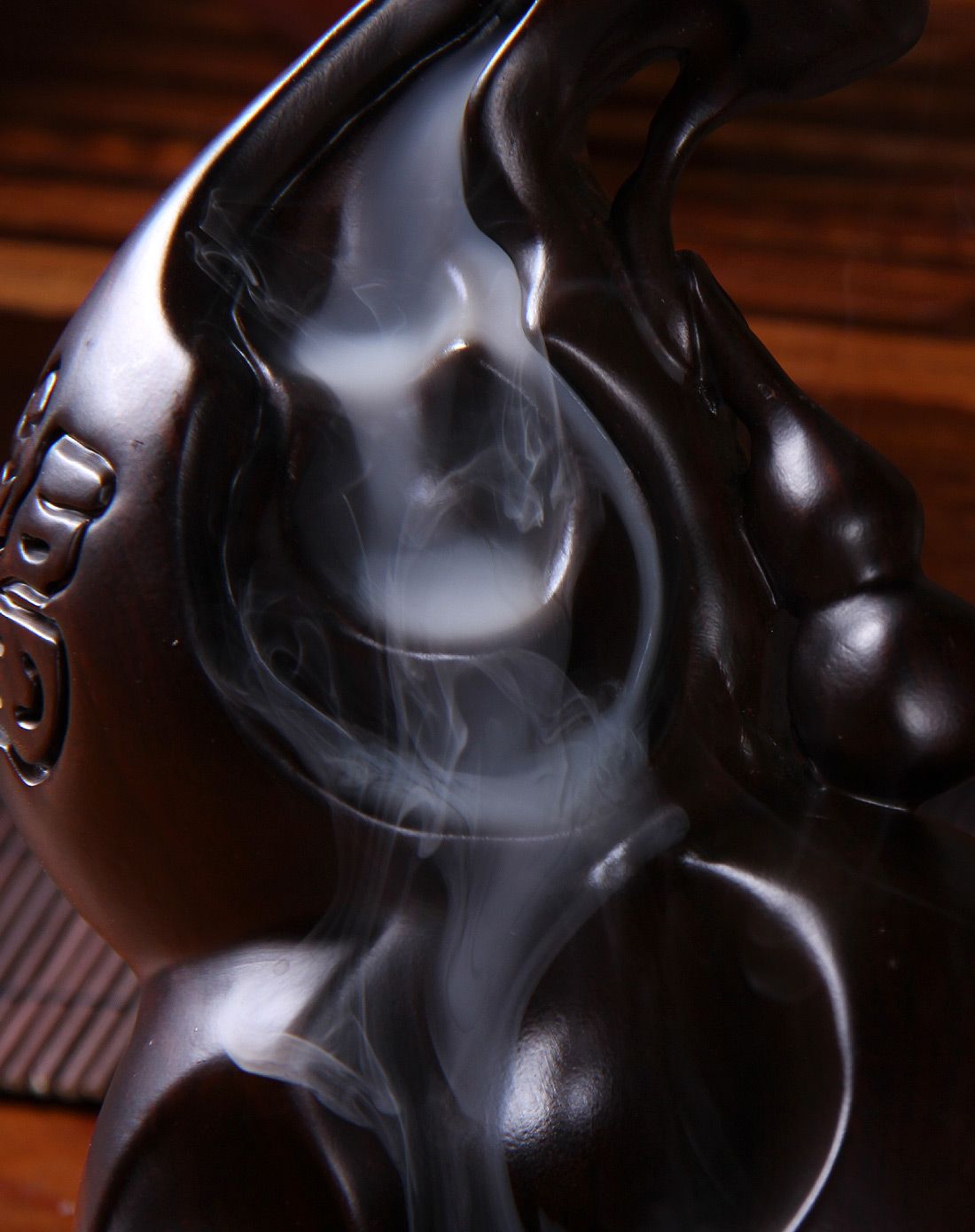 > 晨艺黑檀葫芦倒流香