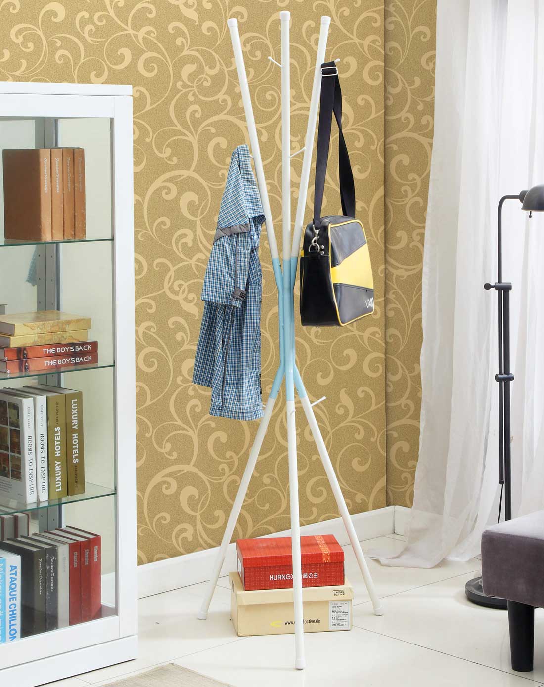 宜家风格金属衣帽挂架 晾衣架