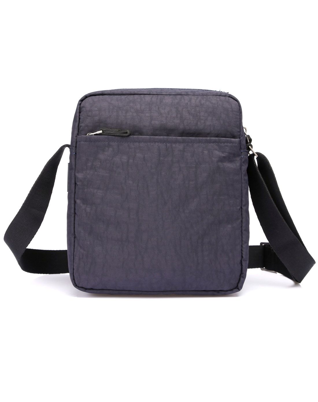 男款蓝色牛津布时尚复古斜挎包