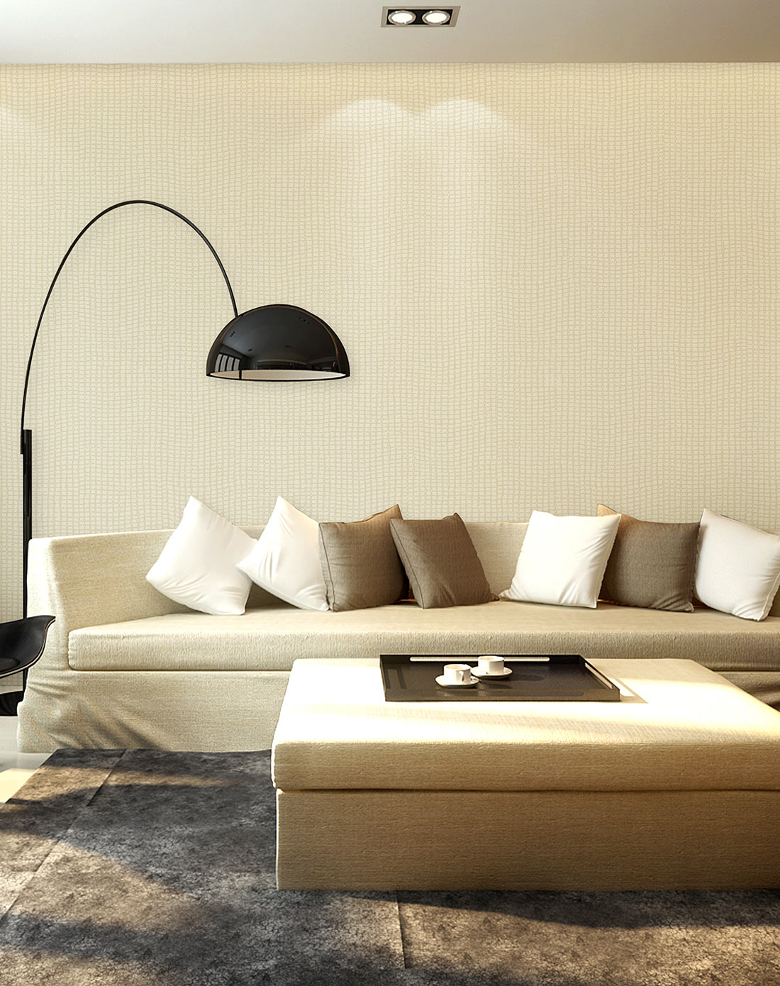 无纺布墙纸效果图