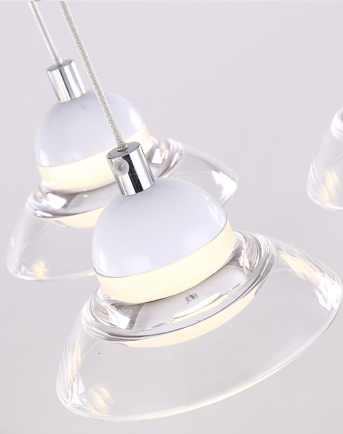 创意个性喇叭灯罩18wled餐吊灯