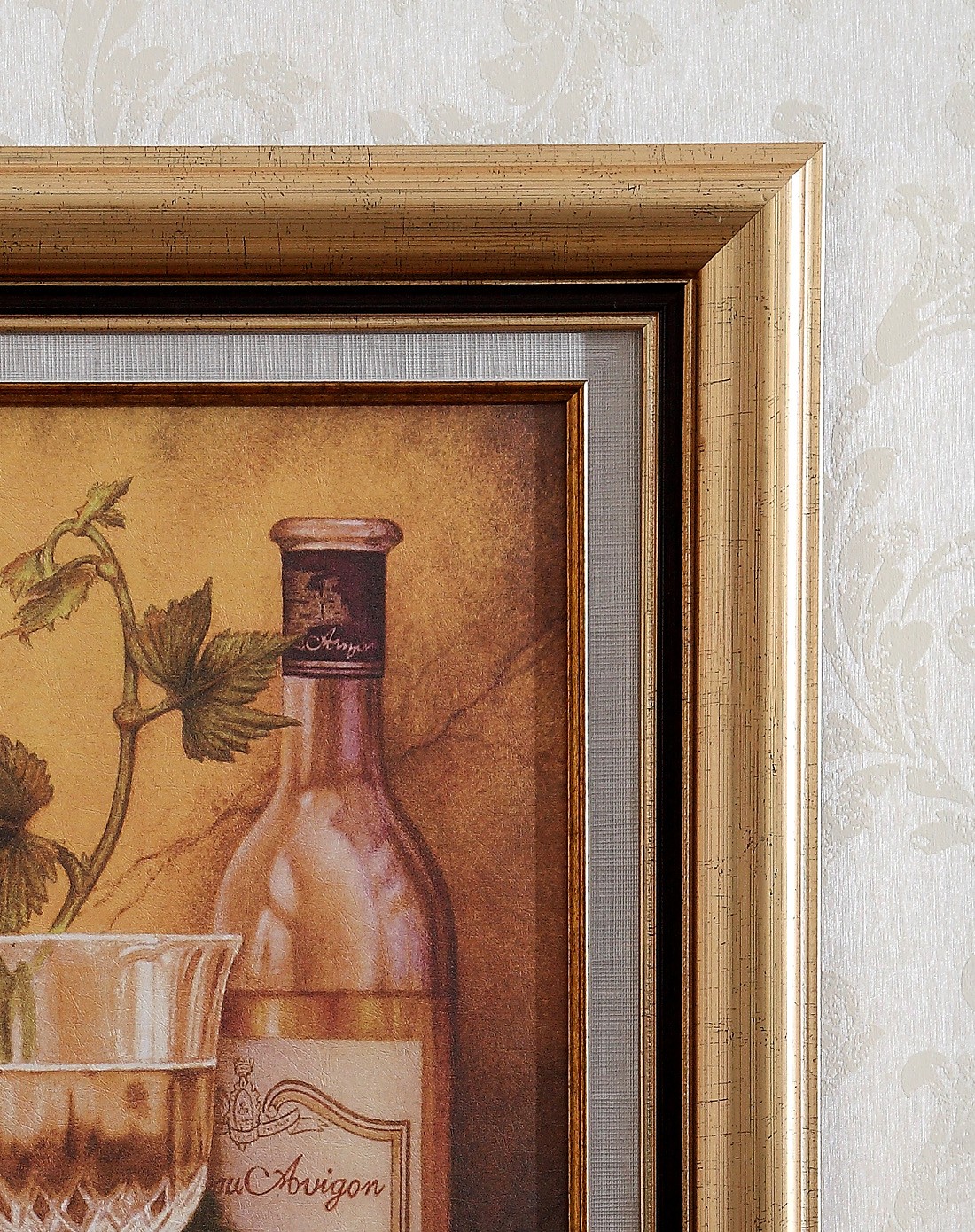 美画美式风格餐厅装饰画50*70cm单幅单色