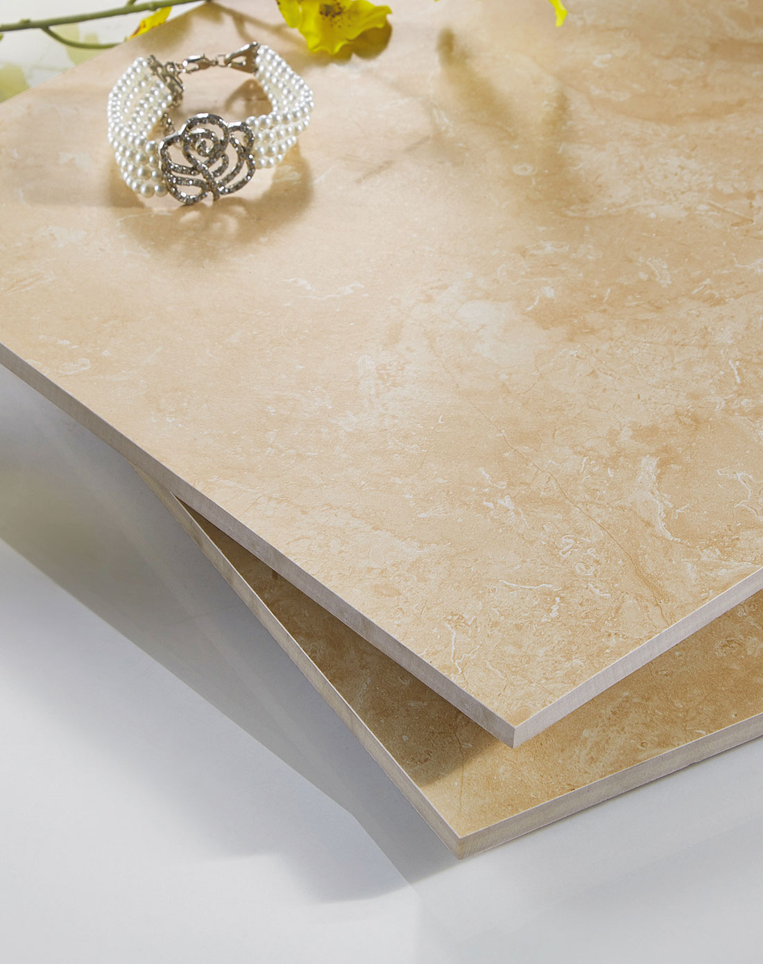 简约玻化砖防滑耐磨蒂诺石300*300厨卫地砖(20箱装)