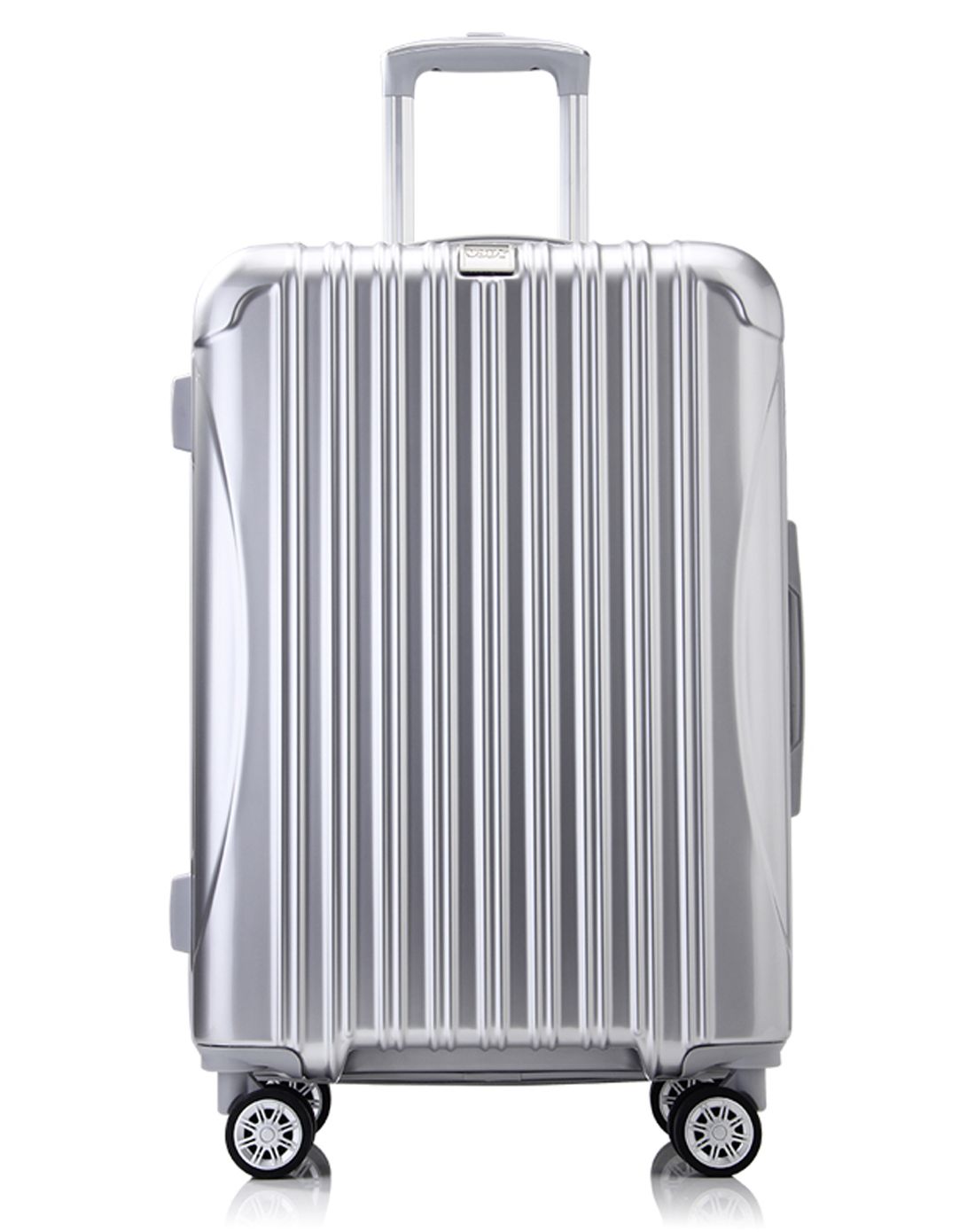 osdy靓面万向轮行李箱26寸银色