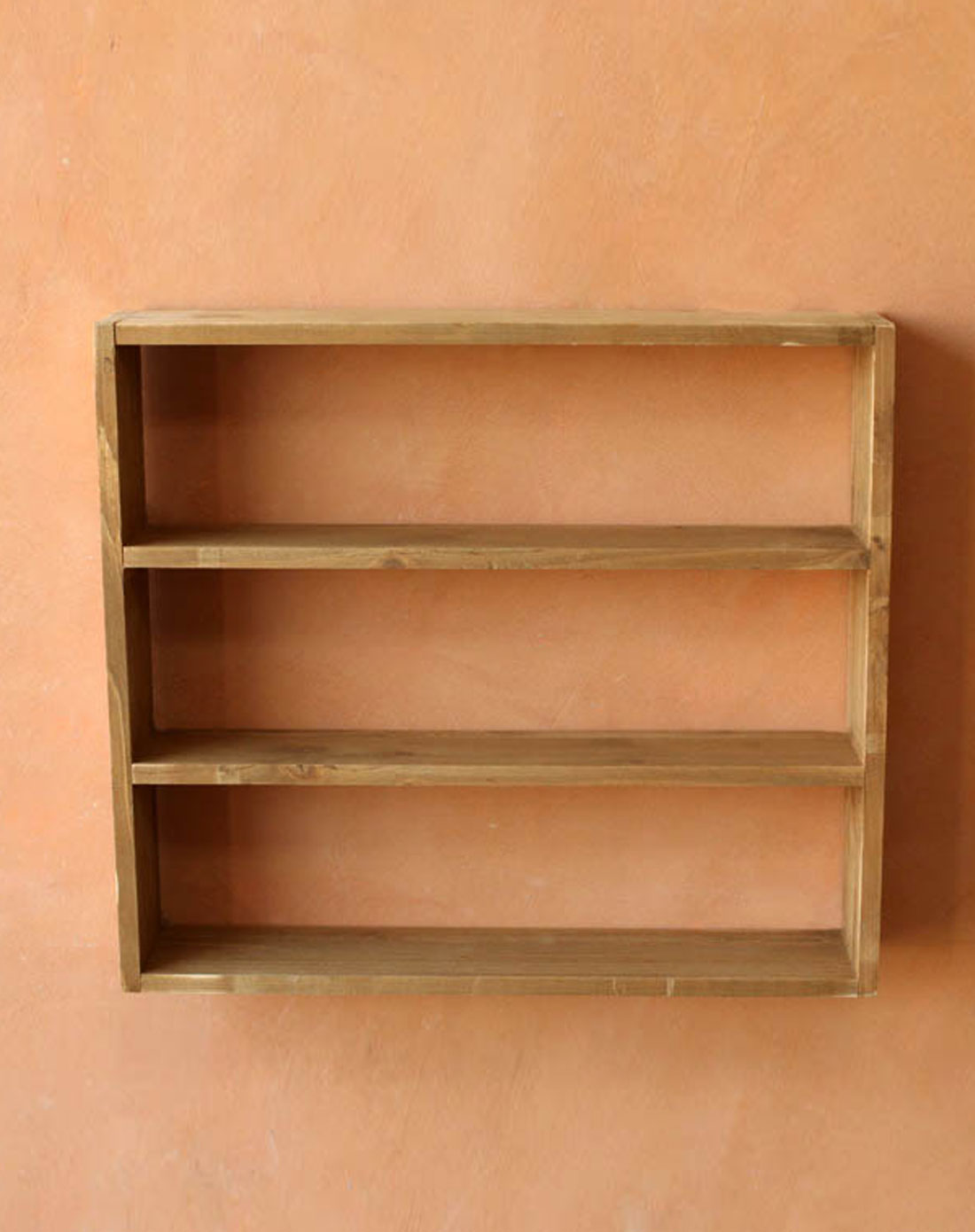 欧式zakka实木格子装饰搁板置物架