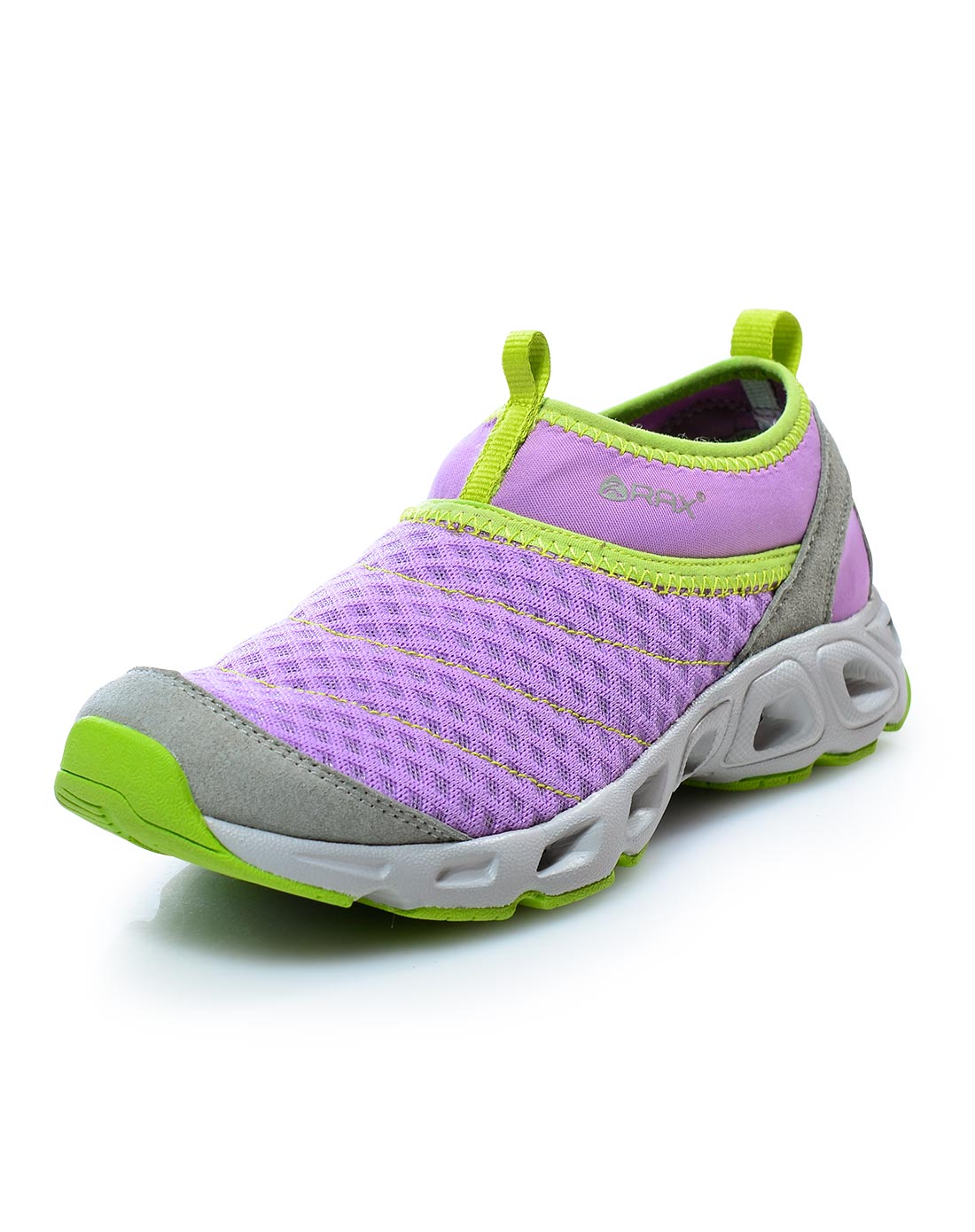 女款浅紫色溯溪鞋 sbr弹力材质领口