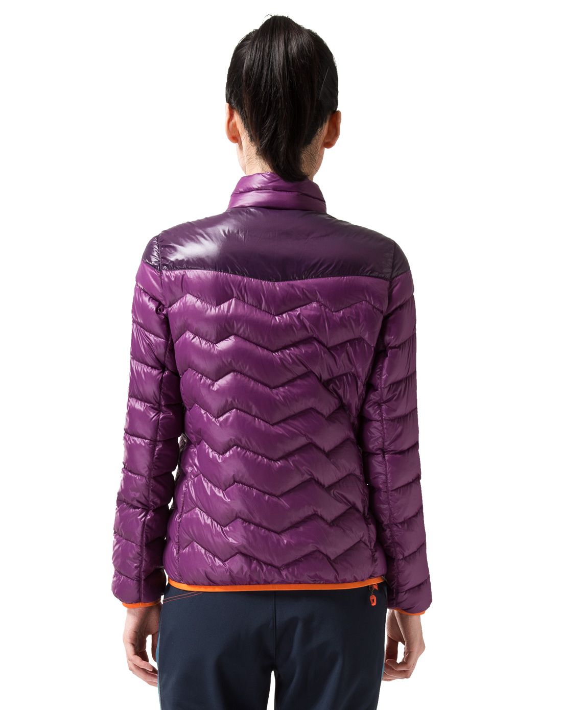 时尚轻便 女款紫罗兰/暗紫轻薄羽绒服