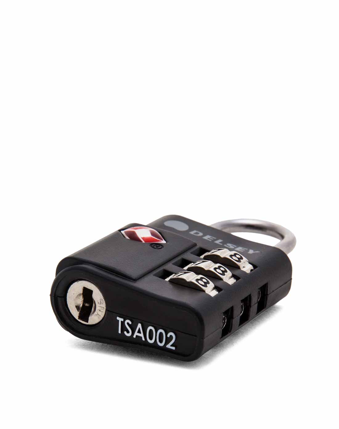 黑色均码tsa3位密码锁