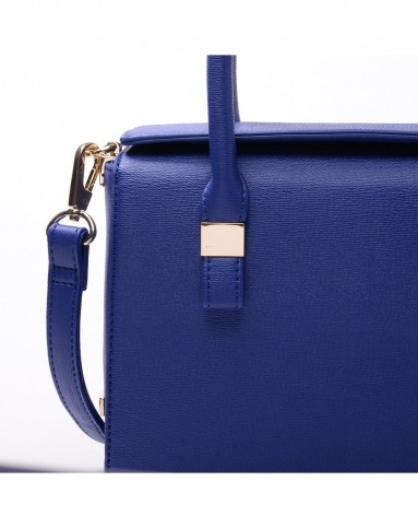 达芙妮时尚斜跨深蓝手提包