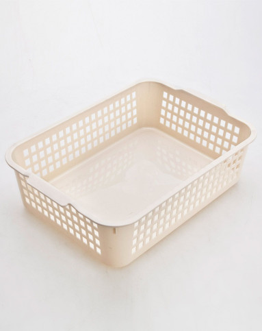 格里斯收纳篮2只装米白色