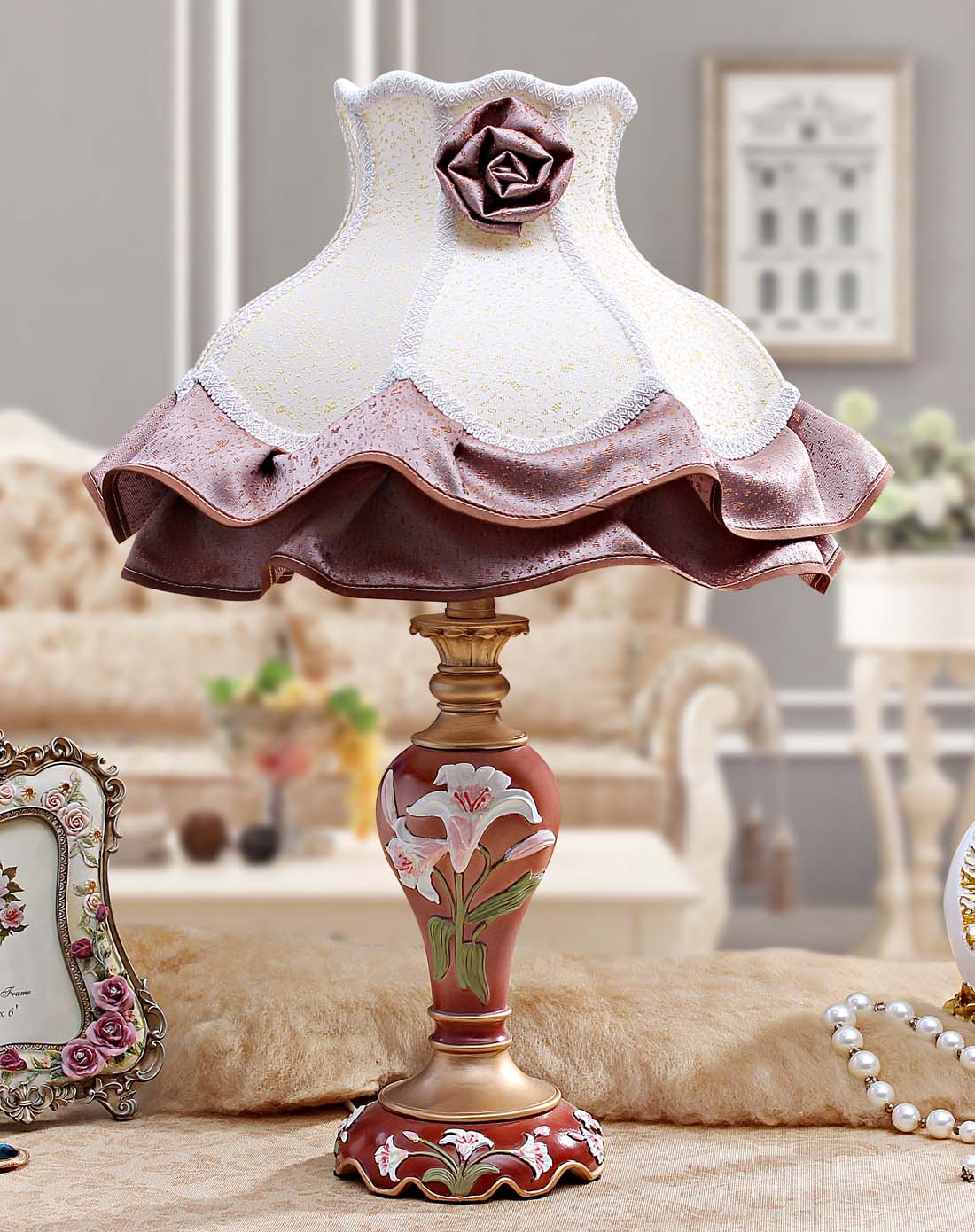 简欧宫廷公主台灯-高56cm
