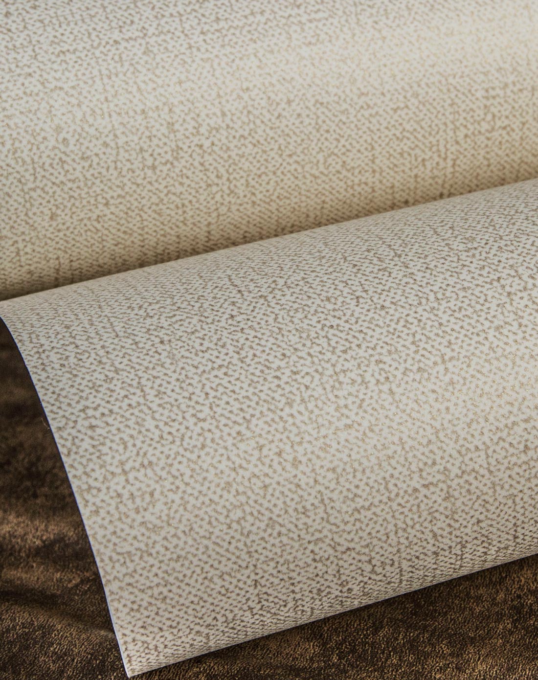 米色简约现代中式素雅纹理无纺布墙纸